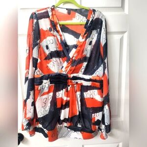 Dressy blouse with lots of details